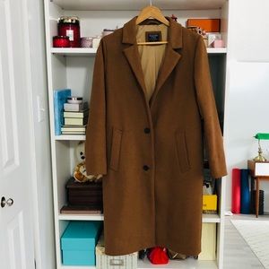 Wool-Blend Dad coat